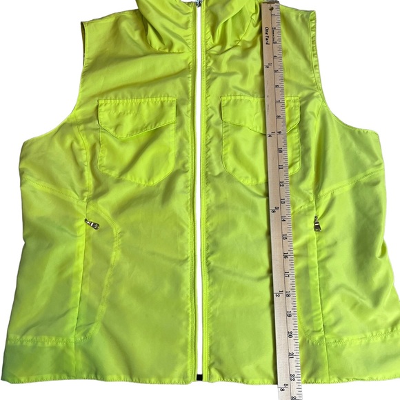 LAUREN RALPH LAUREN ACTIVE WOMEN'S FULL ZIP VEST & ZIP POCKETS SZ LARGE - Picture 7 of 9